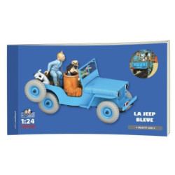 Kuifje, the Blue jeep CJ2A 1:24