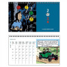 Pre-Order 2024 Tafelkalender Kuifje en de muziek 21x12,5cm (24465)