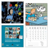 Pre-Order 2024 Wandkalender Kuifje en de muziek 30x30cm (24463)