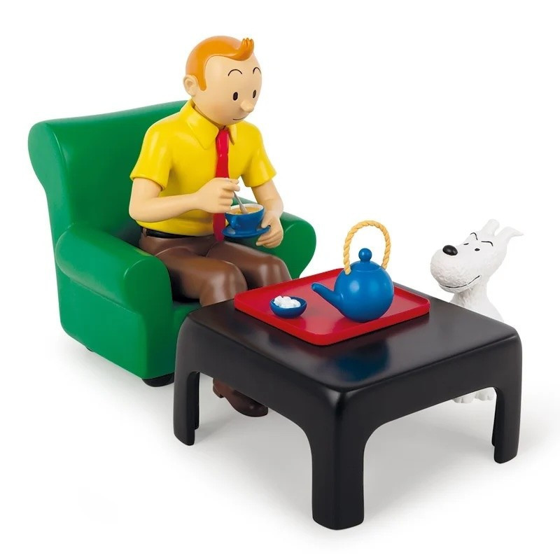 Pre-Order - Tintin having tea