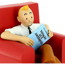 Tintin red armchair