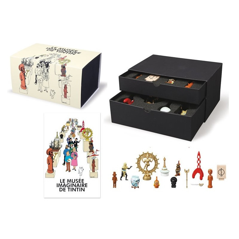 Box set 13 Tintin fig. Imaginary Museum collection