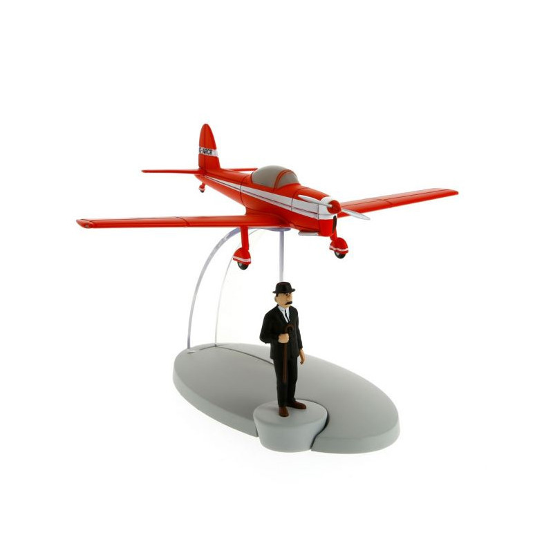 Avion Rouge de L'Ile Noire et Dupont figure