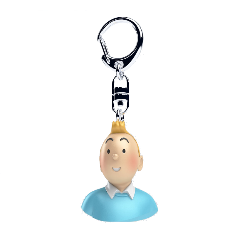 Keyring  buste Tintin