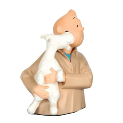 Buste Tintin leche par Milou - 1994 - Leblon Delienne - Moulinsart