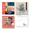 Kalender Kuifje 2025 - 30x30cm - 24487