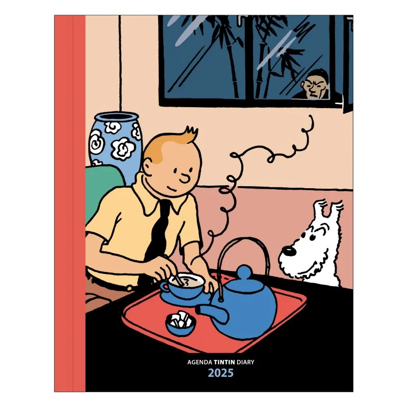 Sold Out! - Desk diary Tintin 2025 - 15,5x21cm - 24489