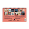 Table Calendar Tintin 2025 - 12,5x21cm - 24488