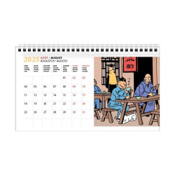 Bureau Kalender Kuifje 2025 - 12,5x21cm - 24488