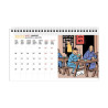 Table Calendar Tintin 2025 - 12,5x21cm - 24488