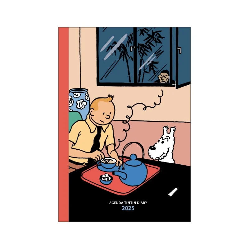 Pocket Diary Tintin 2025 - 10x15cm - 24490