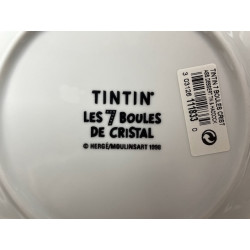 3 stuks Tintin Haddock Alcazar porcelain 1998 - 7 Kristallen Bollen