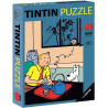 Tintin puzzle Drinking Tea - 1000 pieces + Poster