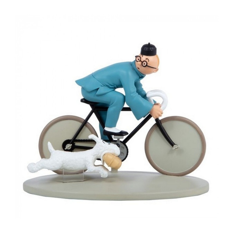 Tintin on a Bicycle - in color - 3000ex - 42291