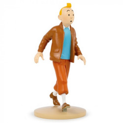 Kuifje in Piloten Jas 13 cm - 42261 - Kuifje