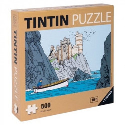 Kuifje Puzzel - De Zwarte Rotsen - 500 stukjes + Poster