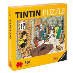 Kuifje Puzzel - Schatkamer - 500 stukjes + Poster