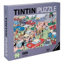 Kuifje Puzzel - Rallye - 1000 stukjes + Poster