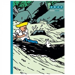 Bureauagenda 2027 Kuifje aan het water 15x21cm (24500)